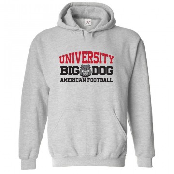 Universe BigDog American Football Unisex Classic Kids and Adults Pullover Hoodie								 									 									